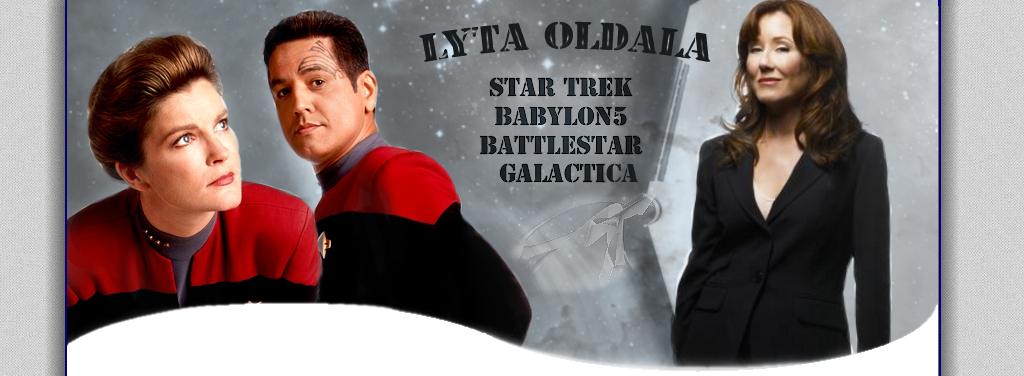 Lyta Babylon 5, Battlestar Galactica s Star Trek oldala